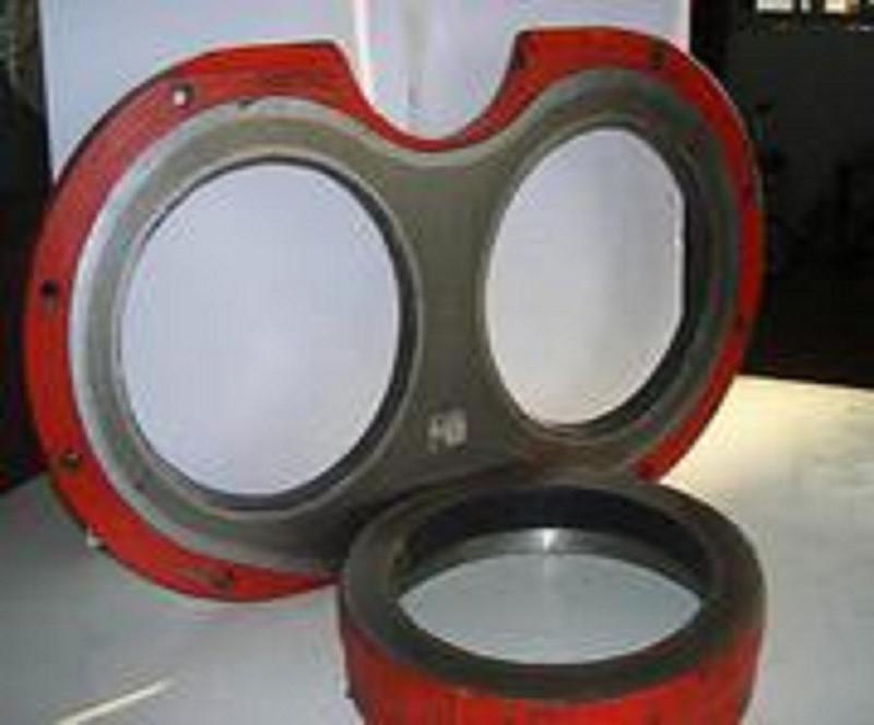 混凝土车泵配件优质合金眼镜板切割环
